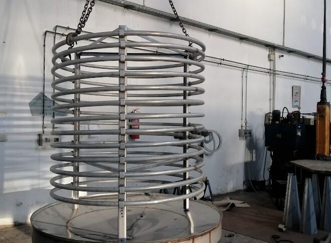 echangeur tubulaire pour stockage huile